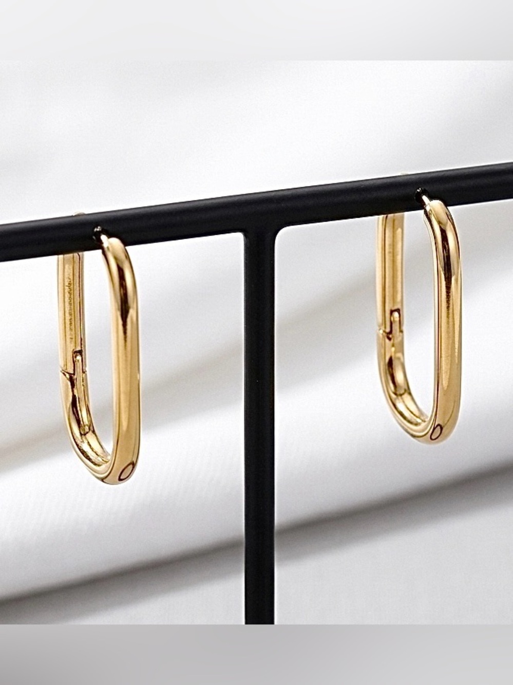 14k-gold-plated women’s 24mm hoop earrings hypoallergenic